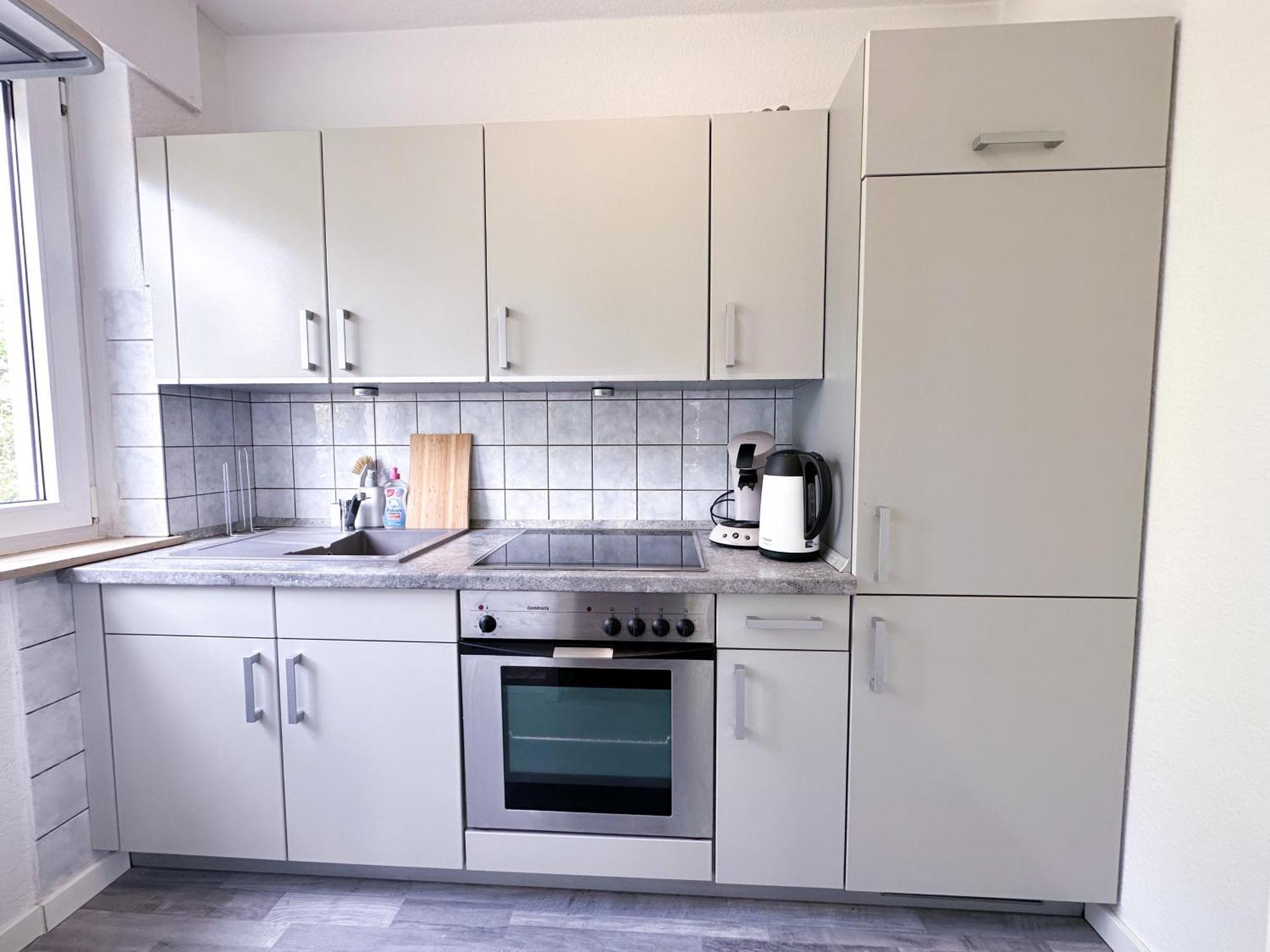 Stilvolles, Frisch Renoviertes 2Zi Apartment Mit Kueche Und Balkon In Kliniknaehe Bad Oeynhausen Extérieur photo
